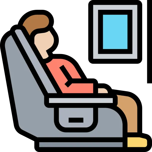 airplane passenger icon